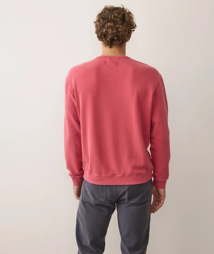 Relaxed Cloud 9 Fleece Crewneck Baked Apple