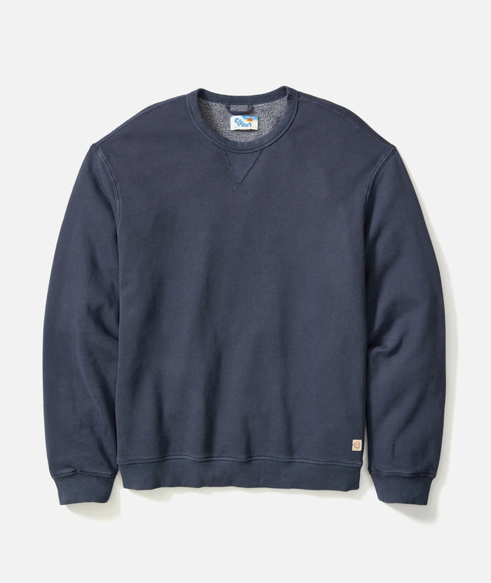 Relaxed Cloud 9 Fleece Crewneck Mood Indigo