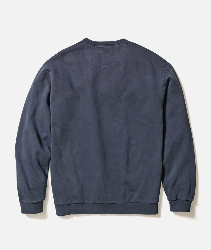 Relaxed Cloud 9 Fleece Crewneck Mood Indigo