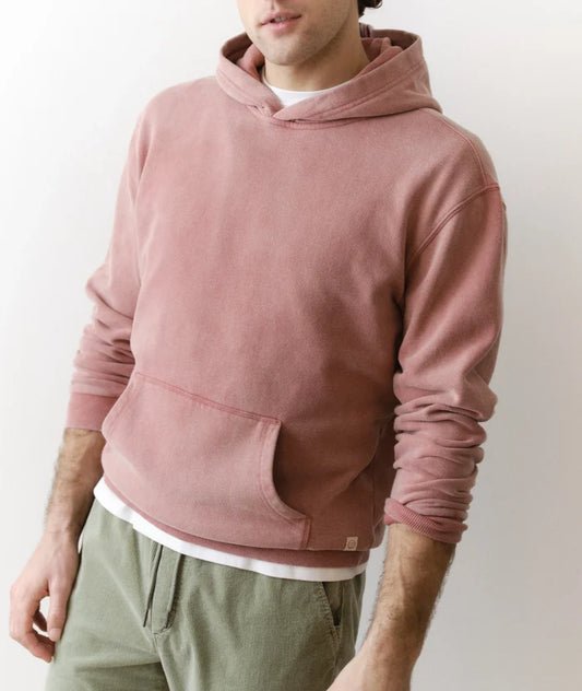 Relaxed Cloud 9 Fleece Hoodie Withered Rose