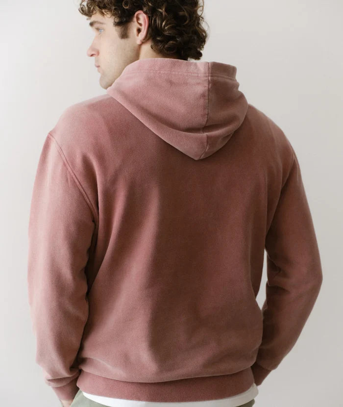 Relaxed Cloud 9 Fleece Hoodie Withered Rose