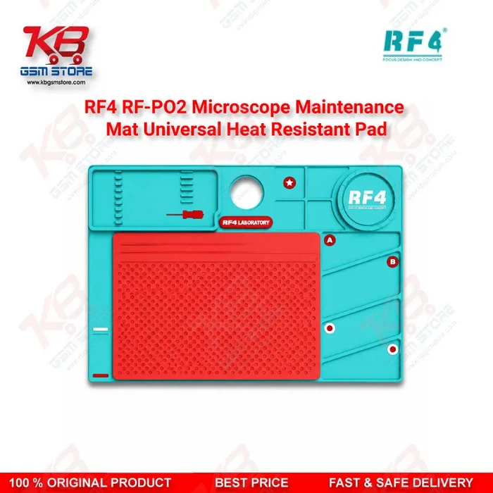 RF4 RF-PO2 Microscope Maintenance Mat Universal Heat Resistant Pad