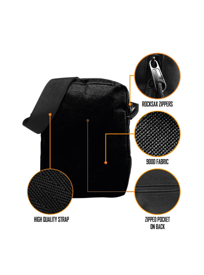 Rocksax Sleep Token Crossbody Bag - The Summoning Black