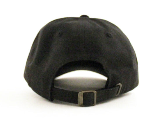 ROOSTER Unconstructed Baseball Adjustable Dad Hat (Black)