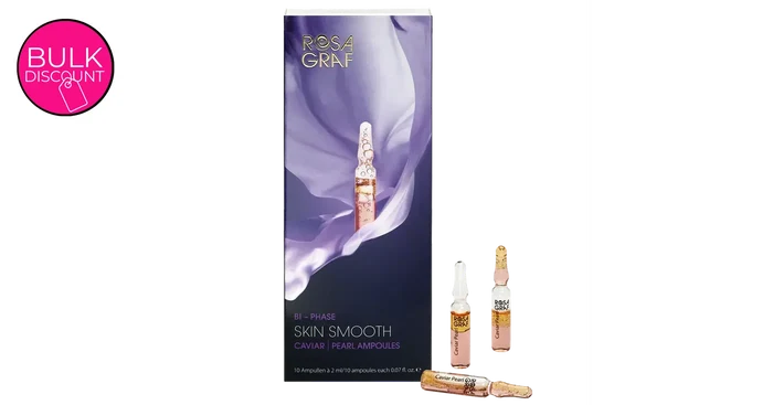 Rosa Graf Bi-Phase Skin Smooth Caviar / Pearl Ampoules (10x2ml)