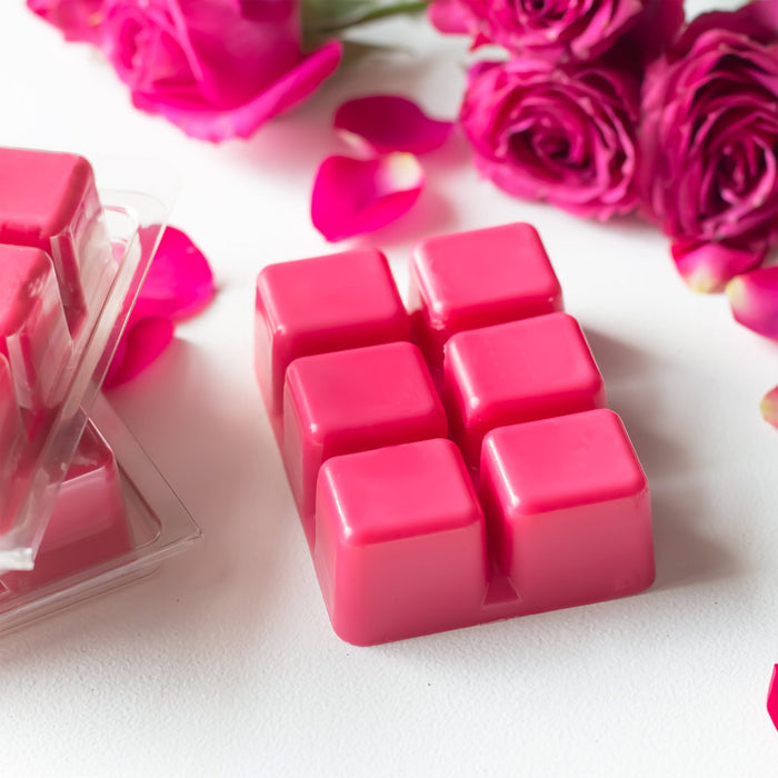 Rose Valley Wax Melts Clamshell Pink - 3 oz. - Jarful House