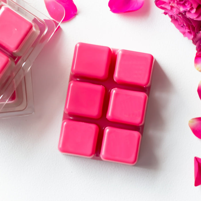 Rose Valley Wax Melts Clamshell Pink - 3 oz. - Jarful House