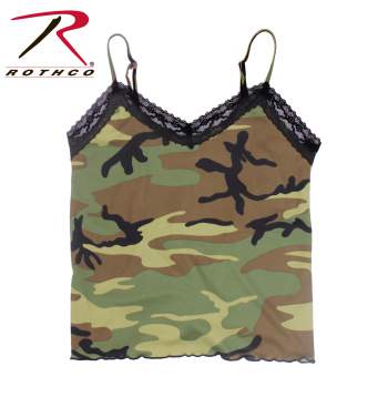 Rothco Women's Lace Trimmed Camo Camisole