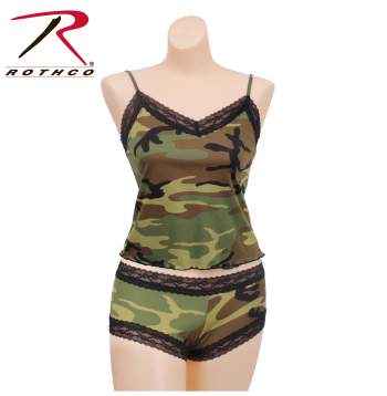 Rothco Women's Lace Trimmed Camo Camisole