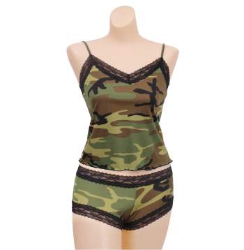 Rothco Women's Lace Trimmed Camo Camisole