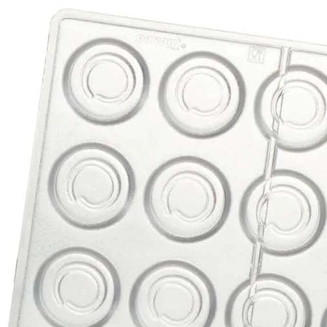 Round Marked Chocolate Mold 21pcs