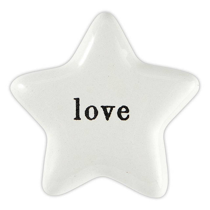 Santa Barbara Design Studio by Creative Brands - Ceramic Star - Love