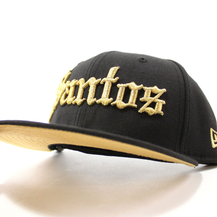 Santos New Era 59Fifty Fitted Hat (Black Gold)