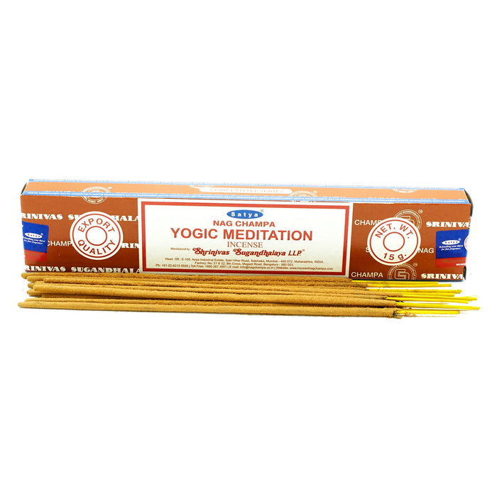 Earthstore® Satya Incense Sticks 15g - Yogic Meditation