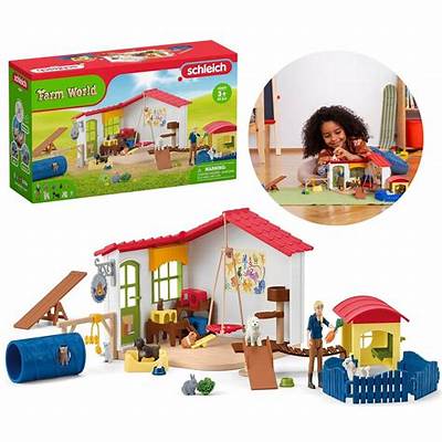 Schleich Farm World Pet Hotel 54 Pce
