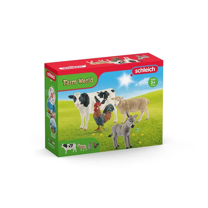 Schleich Farm World Starter Set 4 Pce