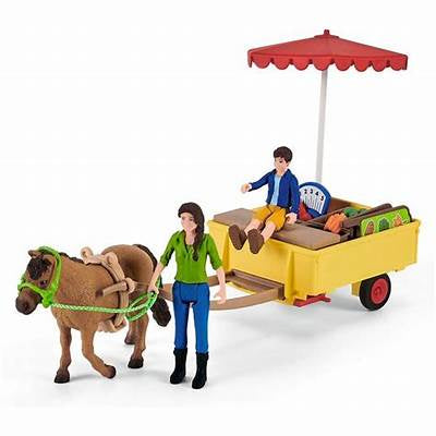 Schleich Farm World Sunny Day Mobile Farm Stand 39 Pce