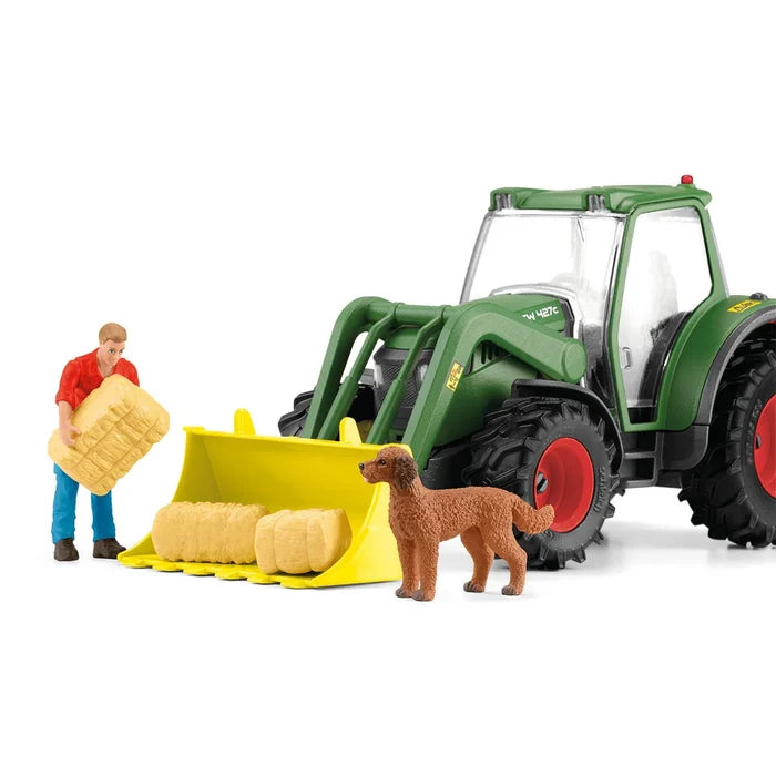 Schleich Farm World Tractor w/ Trailer Kit 50 Pce
