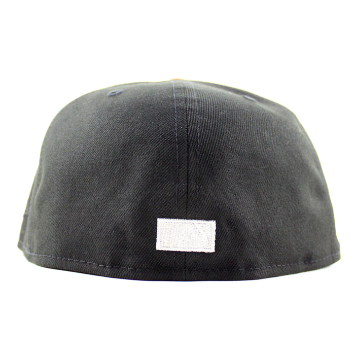Seattle Mariners 35TH Anniversary New Era 59Fifty Fitted Hat (Black Rust Orange Gray Under Brim)