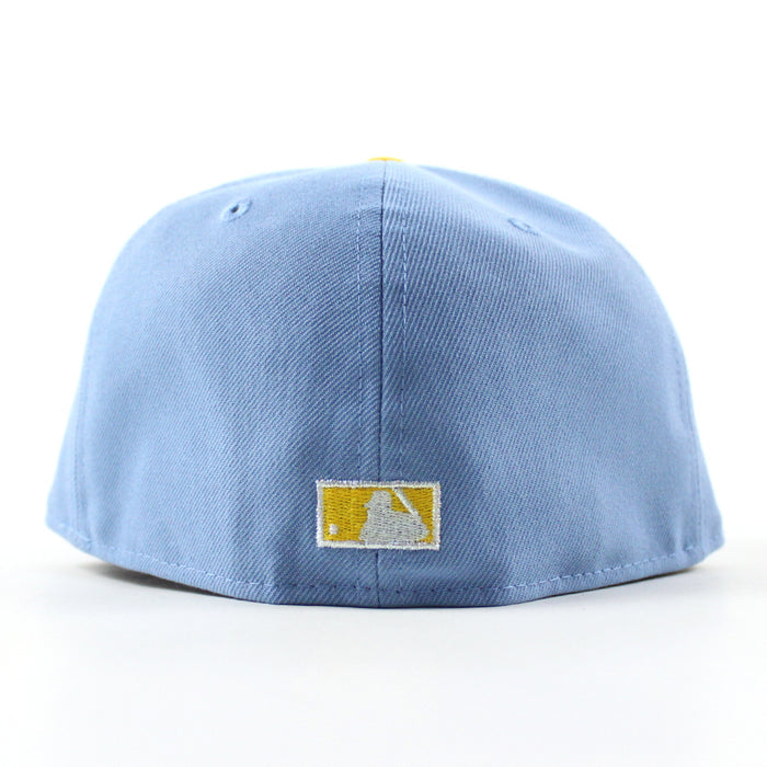 Seattle Mariners 40th Anniversary New Era 59Fifty Fitted Hat (Sky Blue Gray Under Brim)