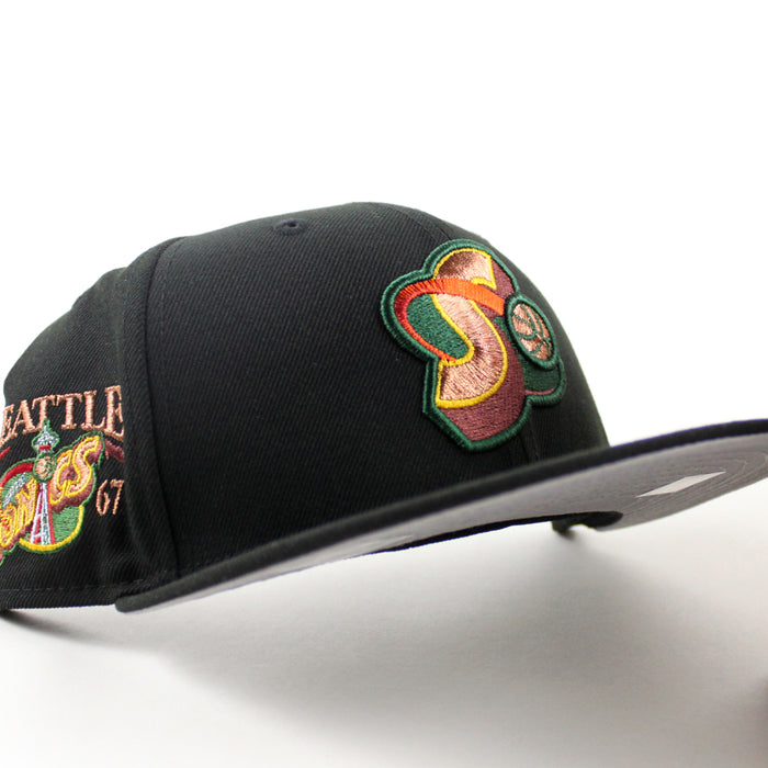 Seattle Super Sonics 1967 All Star Game New Era 59FIFTY Fitted Hat (Black Gray Under Brim)