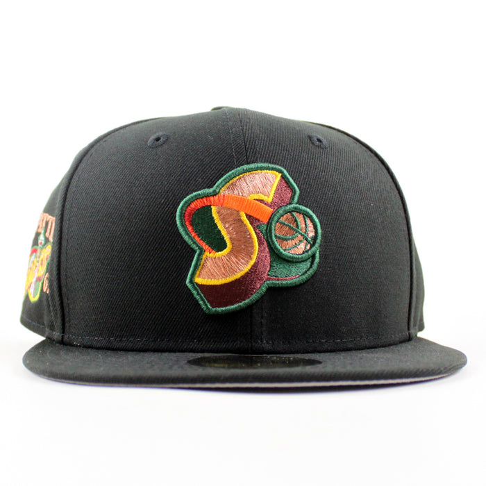 Seattle Super Sonics 1967 All Star Game New Era 59FIFTY Fitted Hat (Black Gray Under Brim)