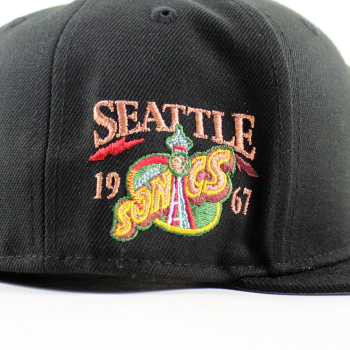Seattle Super Sonics 1967 All Star Game New Era 59FIFTY Fitted Hat (Black Gray Under Brim)
