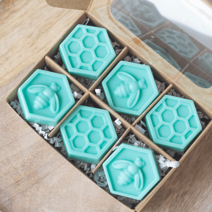 Sedona Sunrise Wax Melts Aloe + Agave +Patchouli | Honeycomb Tarts Pack of 6 - Jarful House