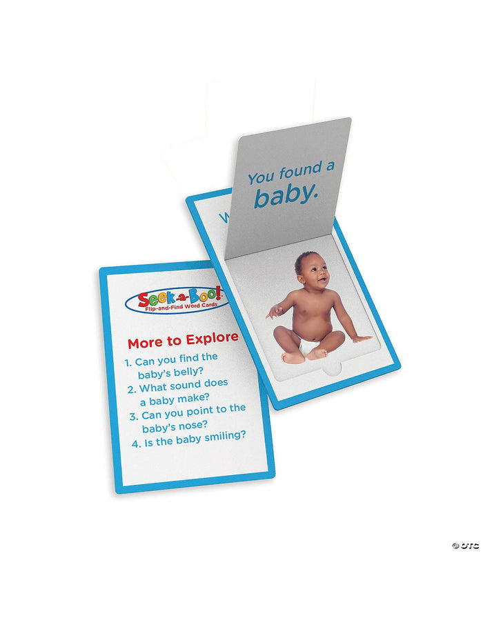 Seek A Boo Flip And Find Word Cards