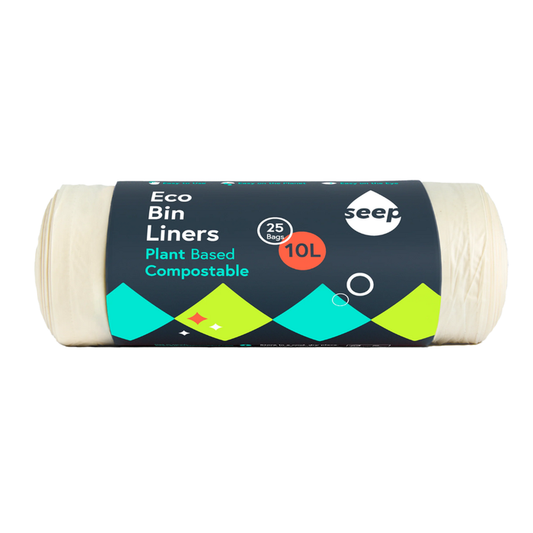 Seep Small Compostable Bin Liners (10L, 25 bags)