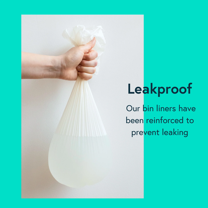 Seep Small Compostable Bin Liners (10L, 25 bags)