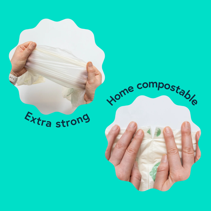 Seep Small Compostable Bin Liners (10L, 25 bags)