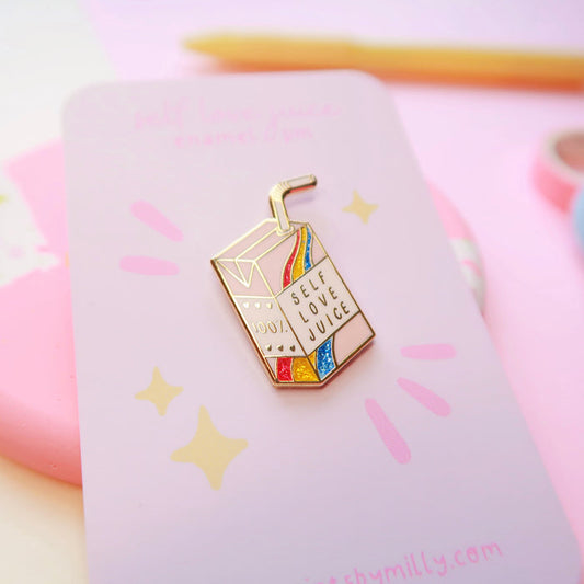 Self Love Juice Enamel Pin