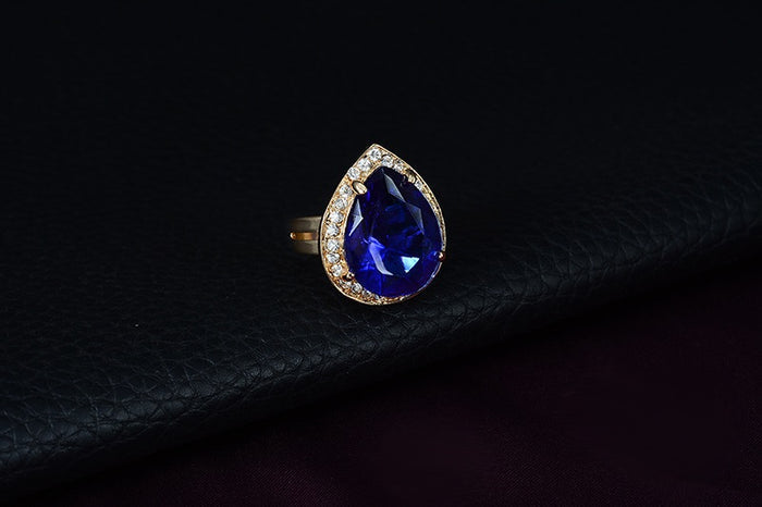 SET143 - Luxury Blue Wedding Jewelry Set
