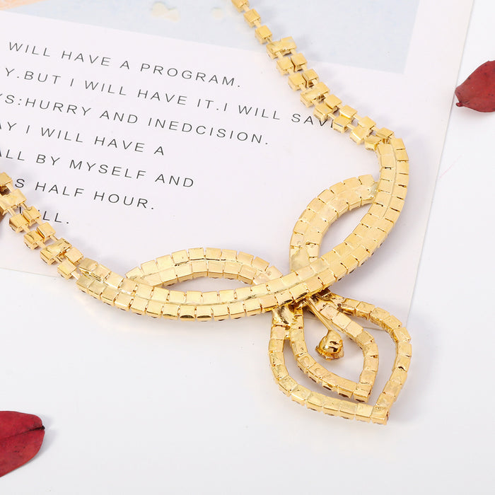 SET563 - Four-piece Crystal Jewellery Set