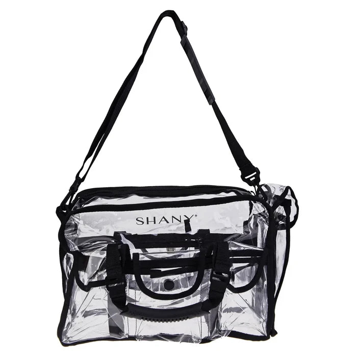 SHANY Large Clear Professional Make-Up Bag, 18" x 10" x 11"