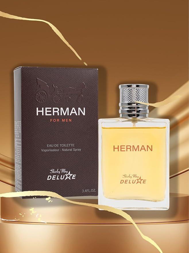 Shirley May Deluxe Herman Eau de Toilette Perfume for Men 100 ML - detail view