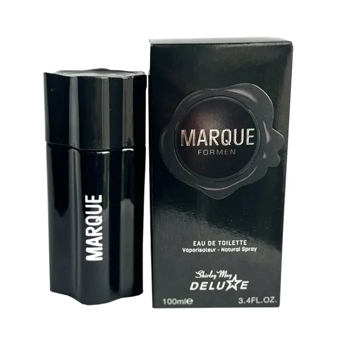 Shirley May Marque Eau de Toilette for Men - 100 ML - bottle front view