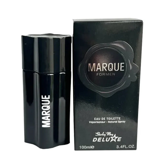 Shirley May Marque Eau de Toilette for Men - 100 ML - bottle front view