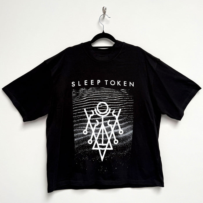 SLEEP TOKEN - GIVE - Oversized Boxy T-Shirt Black