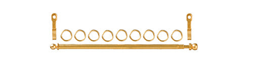 Small Curtain Rod Set (S8512)