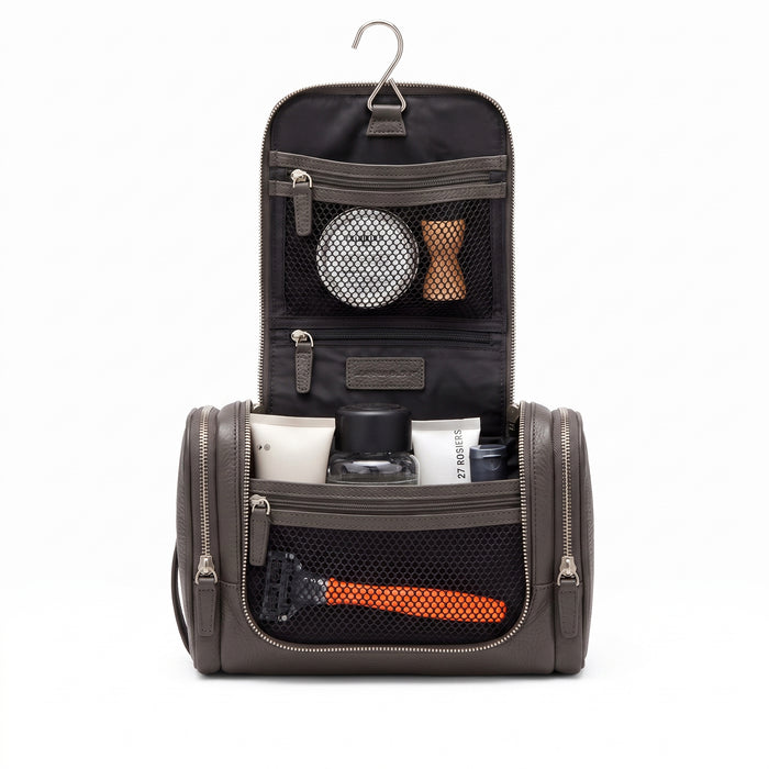 Small Hanging Toiletry Kit Driftwood