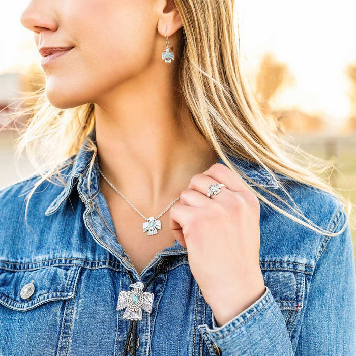 Spirit of the Sky Earrings- Montana Silversmiths