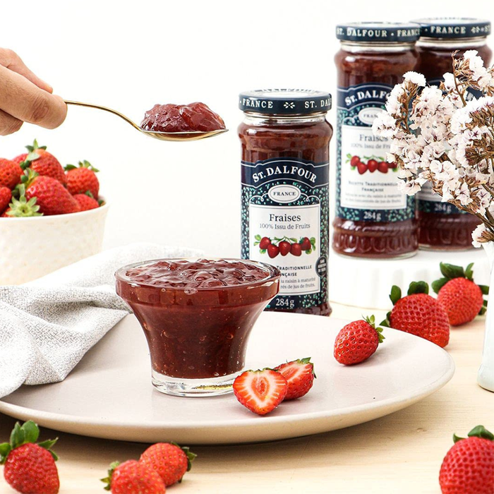 St Dalfour Strawberry Fruit Spread 284g