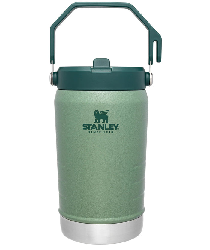 Stanley Iceflow 40oz Flip Straw Jug Water Bottles & Jugs Stanley Hammertone Green OS