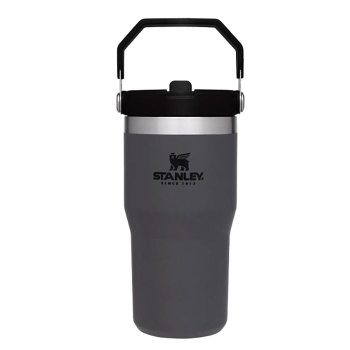 Stanley The IceFlow Flip Straw 20oz Tumbler Water Bottles & Jugs Stanley Charcoal OS
