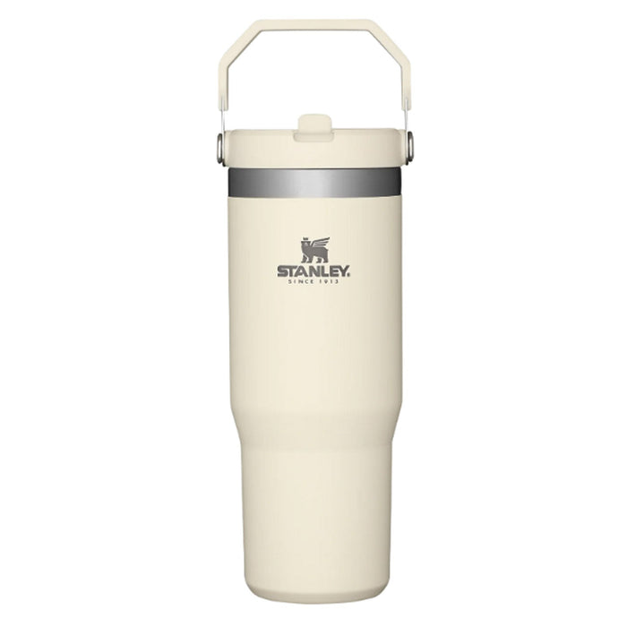 Stanley The IceFlow Flip Straw 30oz Tumbler Water Bottles & Jugs Stanley Cream OS