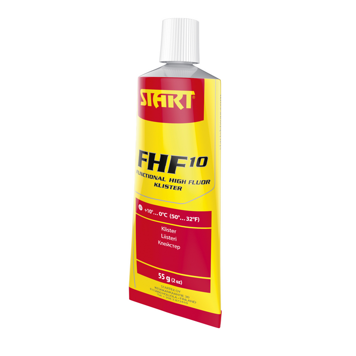 A product picture of the Start FHF10 Red Wet Snow Klister (10C/0C) | 55g