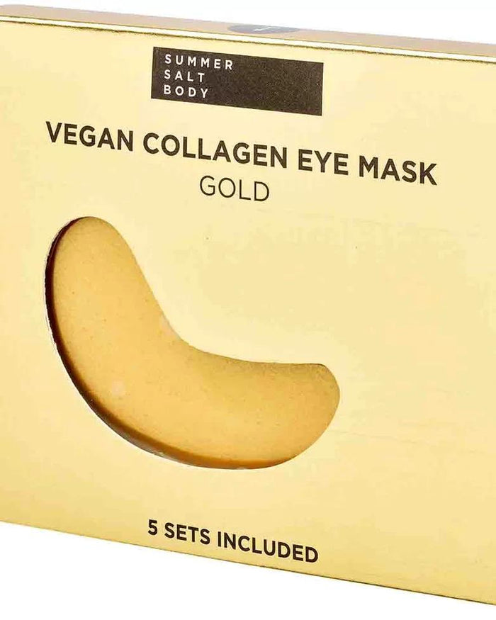Summer Salt Vegan Collagen Eye Mask (Gold)