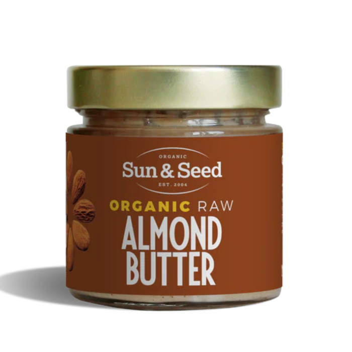 Sun & Seed Organic Raw Almond Butter 200g